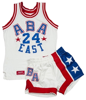 1974 Ted McClain ABA All-Star Game Used Uniform Set (Jersey and Shorts)(McClain LOA)